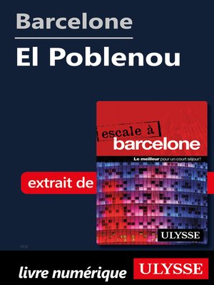 cover image of Barcelone--El Poblenou
